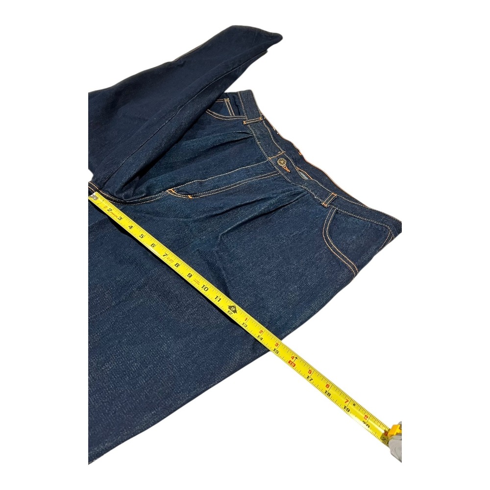 NWT Vintage 1980s Gitano Women's 40 High-Rise Short Denim Jeans Deadstock - Picture 16 of 16